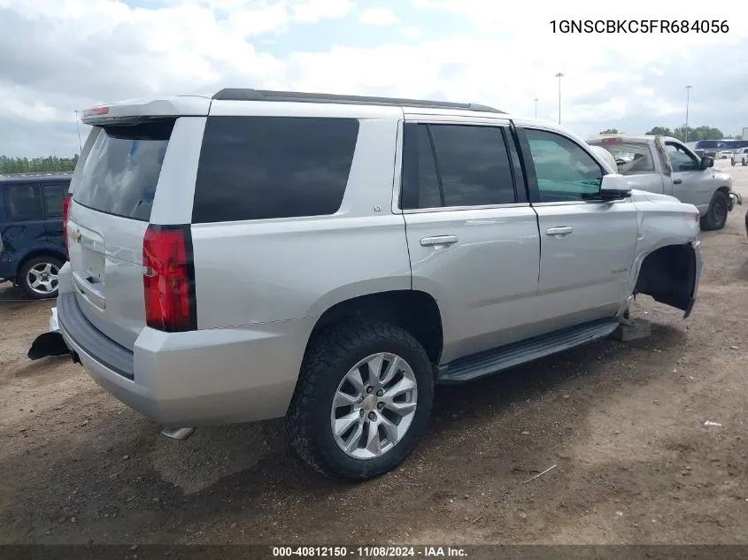 2015 Chevrolet Tahoe Lt VIN: 1GNSCBKC5FR684056 Lot: 40812150