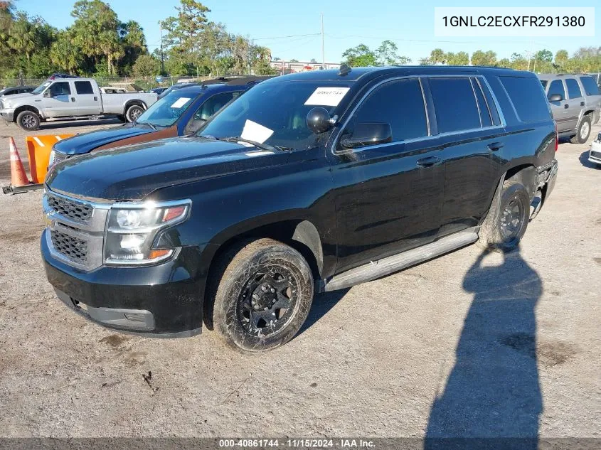 2015 Chevrolet Tahoe Commercial Fleet VIN: 1GNLC2ECXFR291380 Lot: 40861744