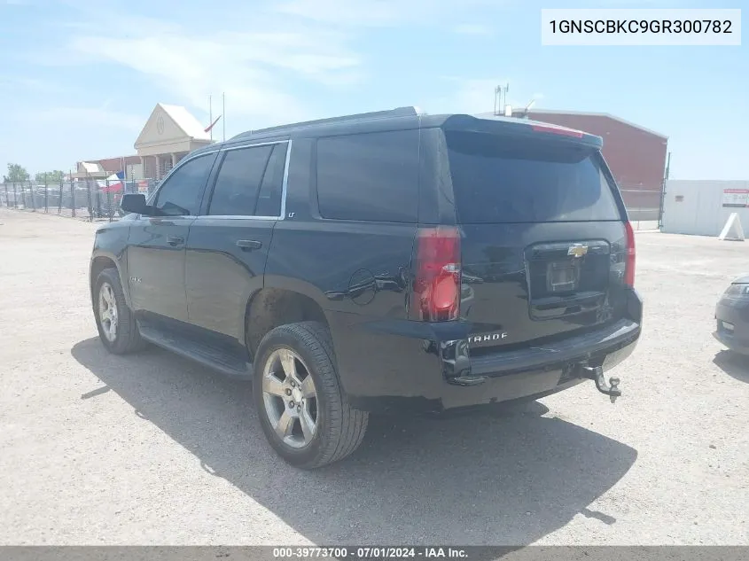 2016 Chevrolet Tahoe Lt VIN: 1GNSCBKC9GR300782 Lot: 39773700