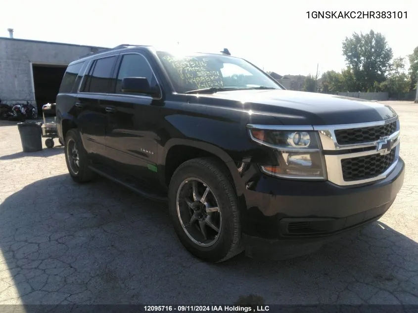 1GNSKAKC2HR383101 2017 Chevrolet Tahoe