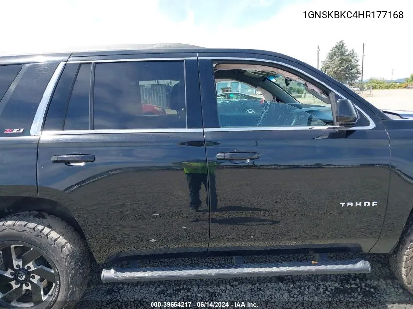 1GNSKBKC4HR177168 2017 Chevrolet Tahoe Lt