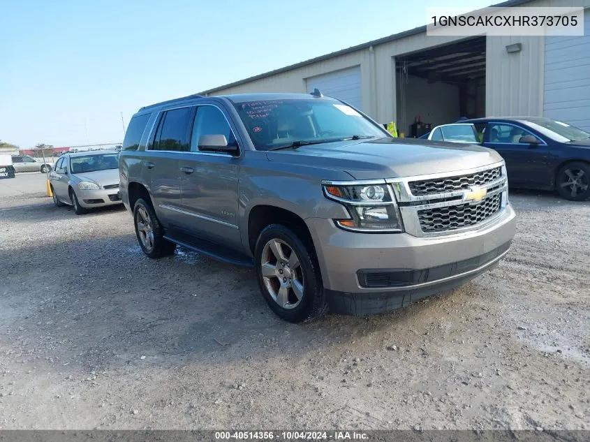 2017 Chevrolet Tahoe Ls VIN: 1GNSCAKCXHR373705 Lot: 40514356