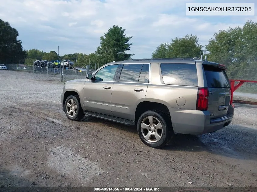 2017 Chevrolet Tahoe Ls VIN: 1GNSCAKCXHR373705 Lot: 40514356