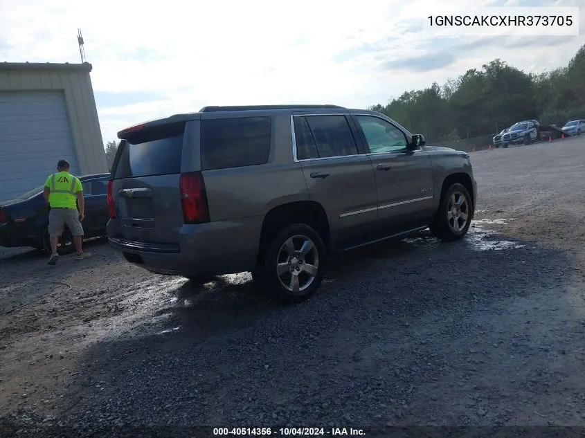 2017 Chevrolet Tahoe Ls VIN: 1GNSCAKCXHR373705 Lot: 40514356