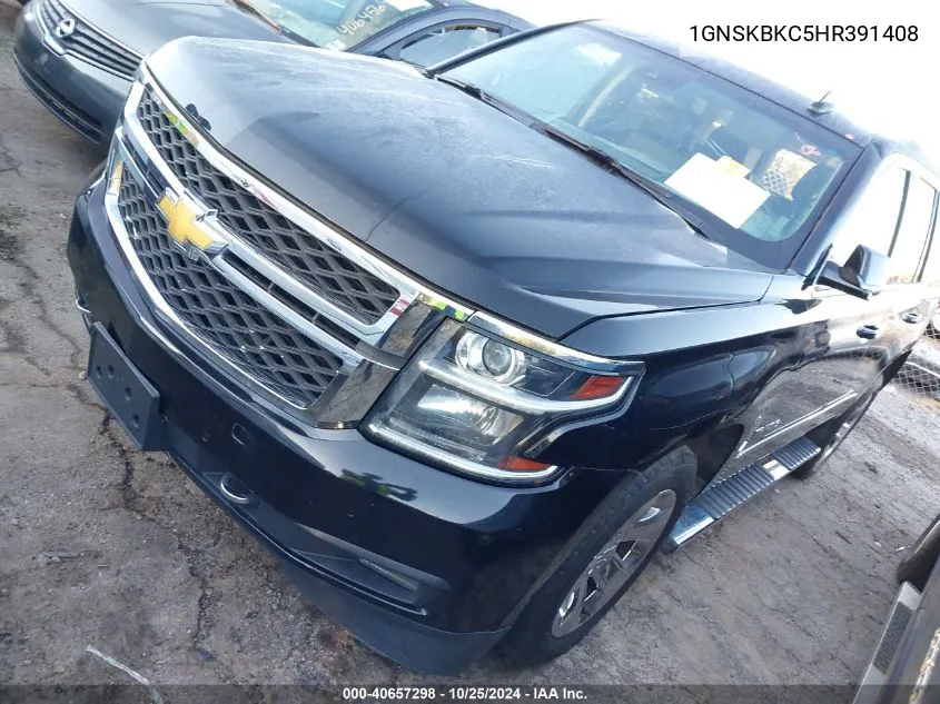 1GNSKBKC5HR391408 2017 Chevrolet Tahoe Lt