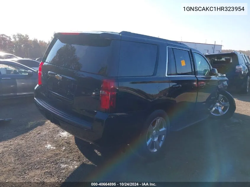 1GNSCAKC1HR323954 2017 Chevrolet Tahoe Ls