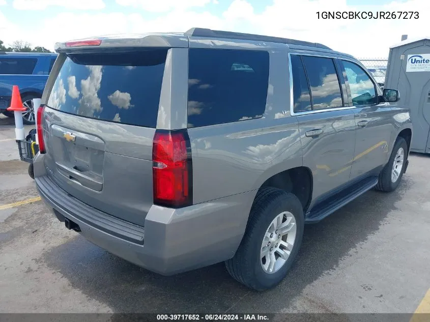 1GNSCBKC9JR267273 2018 Chevrolet Tahoe Lt