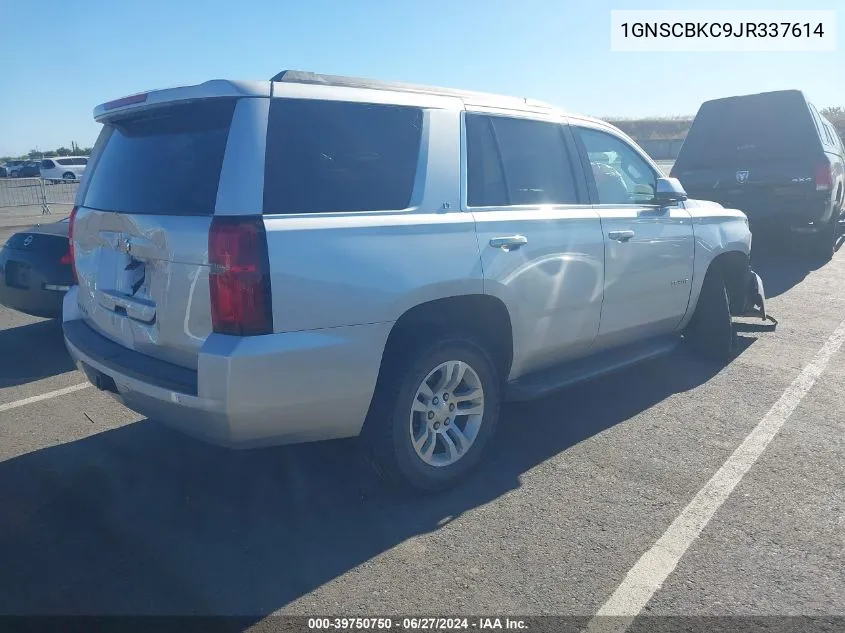 2018 Chevrolet Tahoe C1500 Lt VIN: 1GNSCBKC9JR337614 Lot: 39750750