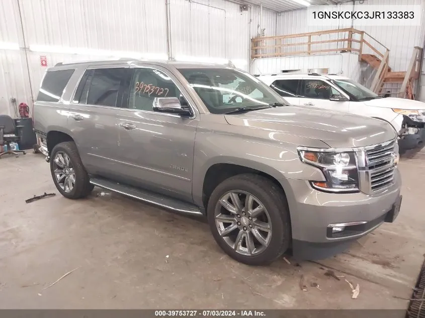 2018 Chevrolet Tahoe Premier VIN: 1GNSKCKC3JR133383 Lot: 39753727