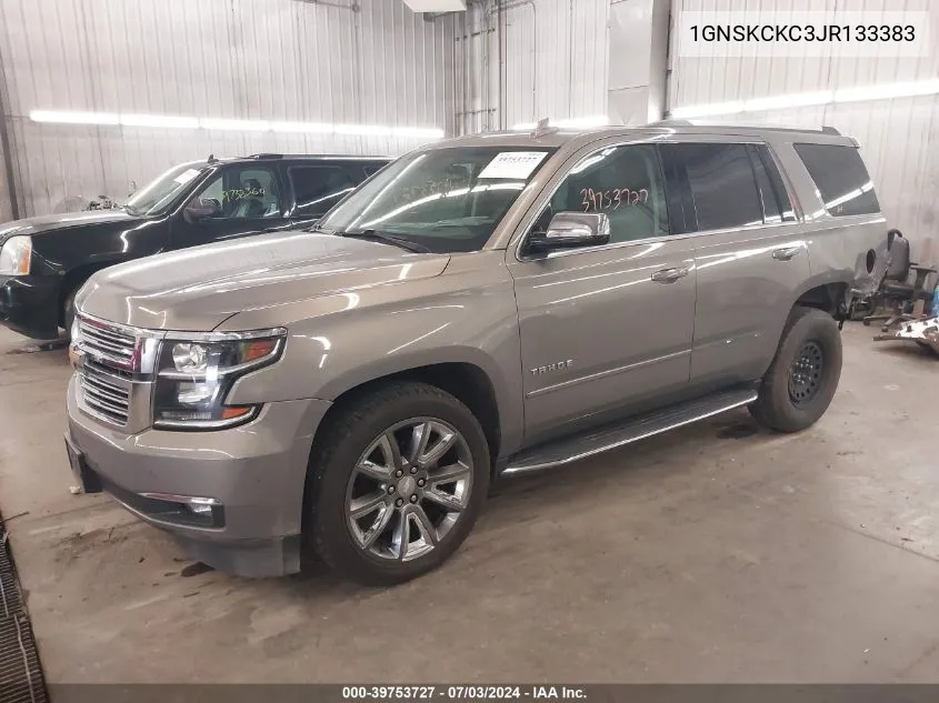 2018 Chevrolet Tahoe Premier VIN: 1GNSKCKC3JR133383 Lot: 39753727