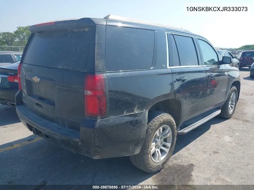 1GNSKBKCXJR333073 2018 Chevrolet Tahoe Lt