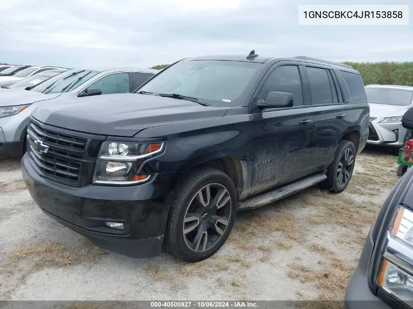 2018 Chevrolet Tahoe Lt VIN: 1GNSCBKC4JR153858 Lot: 40500927