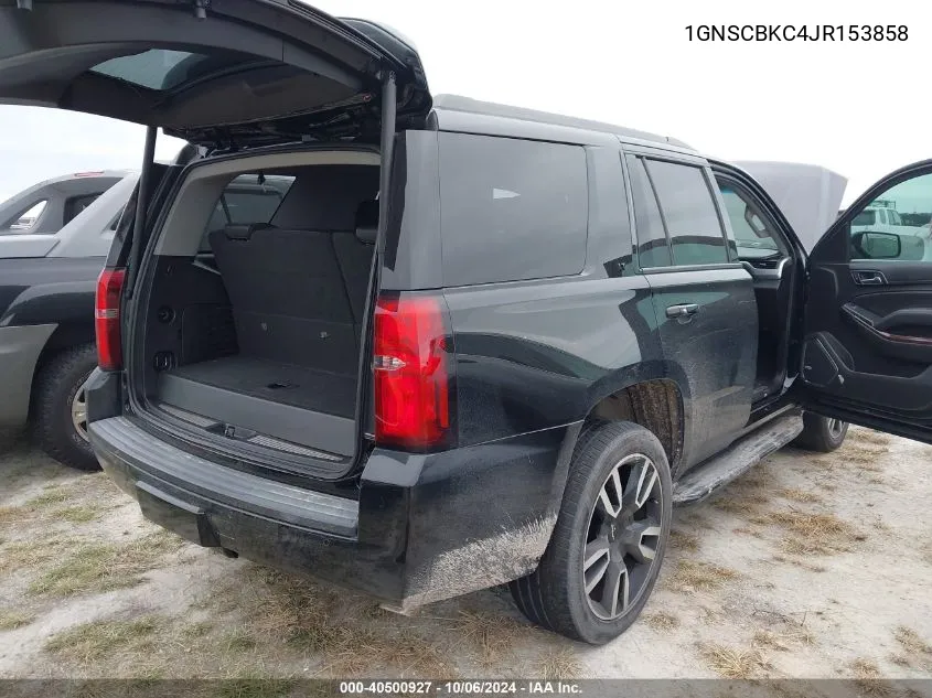 2018 Chevrolet Tahoe Lt VIN: 1GNSCBKC4JR153858 Lot: 40500927