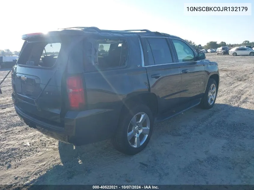 2018 Chevrolet Tahoe Lt VIN: 1GNSCBKC0JR132179 Lot: 40522021