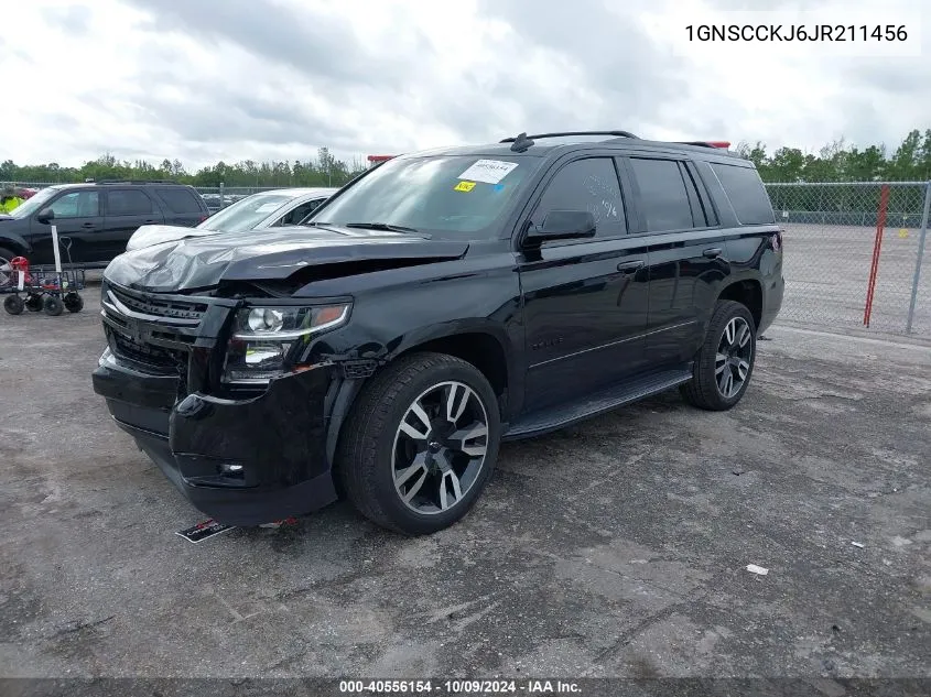 2018 Chevrolet Tahoe C1500 Premier VIN: 1GNSCCKJ6JR211456 Lot: 40556154