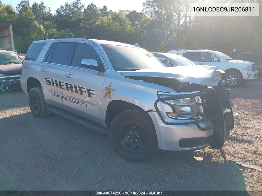 2018 Chevrolet Tahoe Commercial Fleet VIN: 1GNLCDEC9JR206811 Lot: 40574226