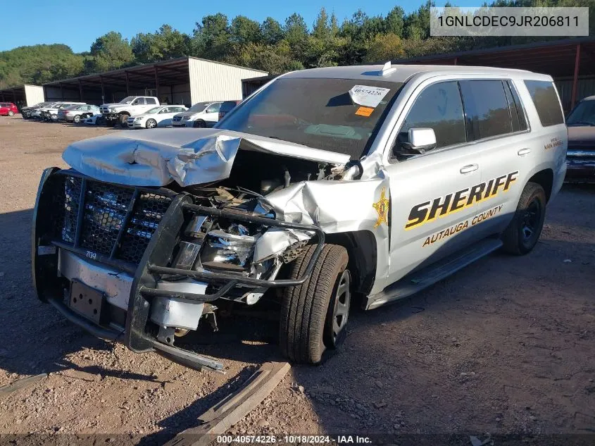 2018 Chevrolet Tahoe Commercial Fleet VIN: 1GNLCDEC9JR206811 Lot: 40574226