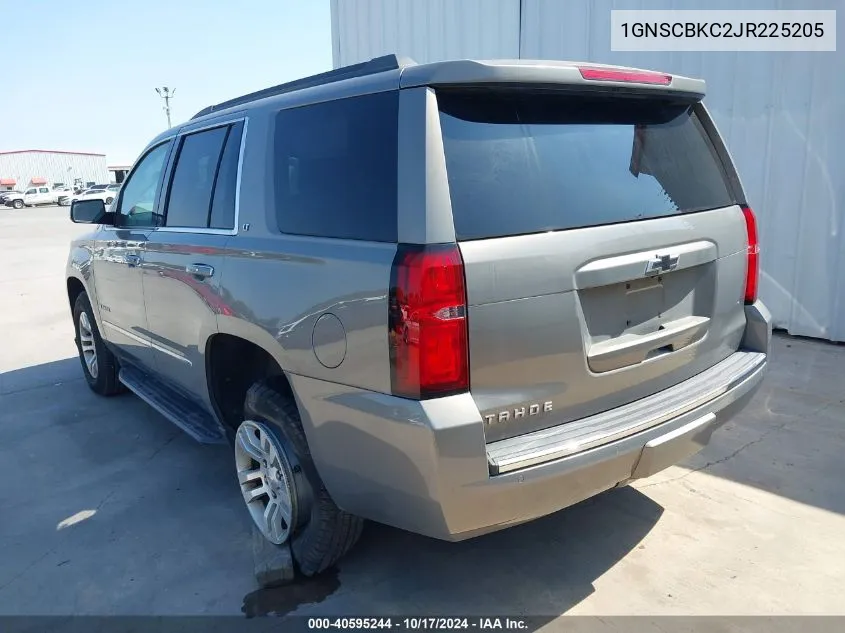 2018 Chevrolet Tahoe C1500 VIN: 1GNSCBKC2JR225205 Lot: 40595244