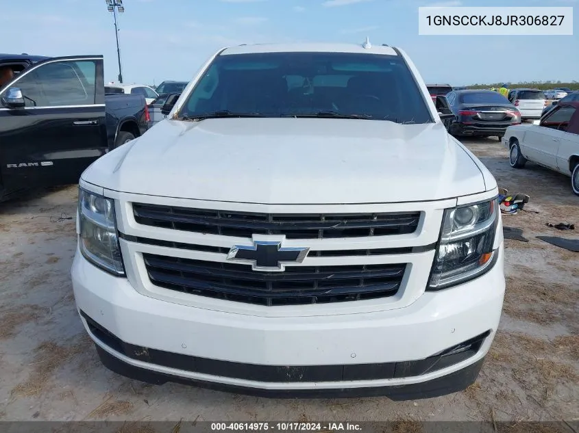 2018 Chevrolet Tahoe C1500 Premier VIN: 1GNSCCKJ8JR306827 Lot: 40614975