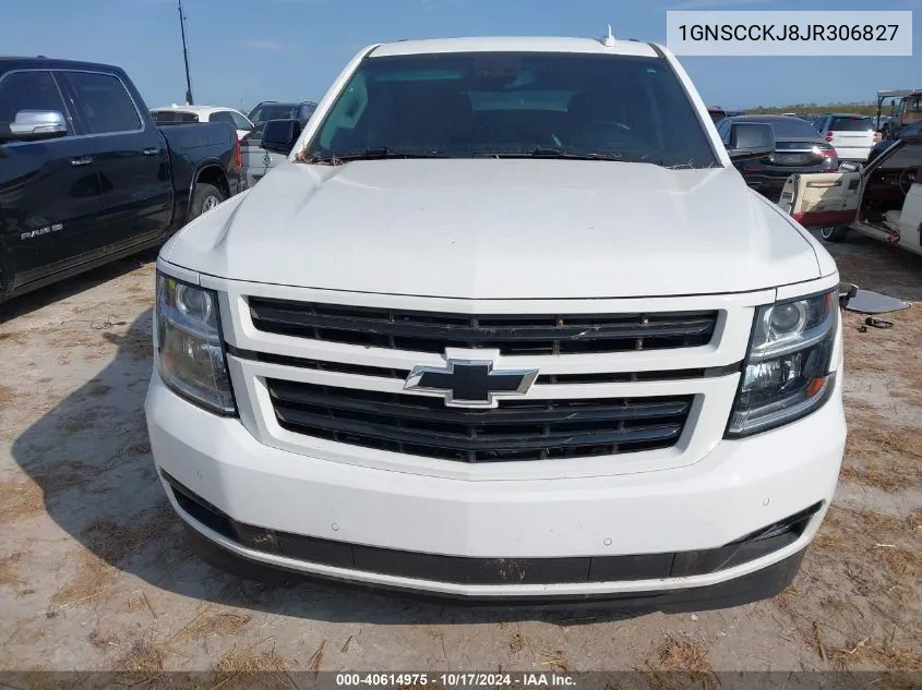 2018 Chevrolet Tahoe C1500 Premier VIN: 1GNSCCKJ8JR306827 Lot: 40614975