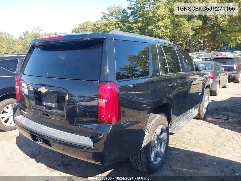 2018 Chevrolet Tahoe Lt VIN: 1GNSCBKC6JR271166 Lot: 40656703