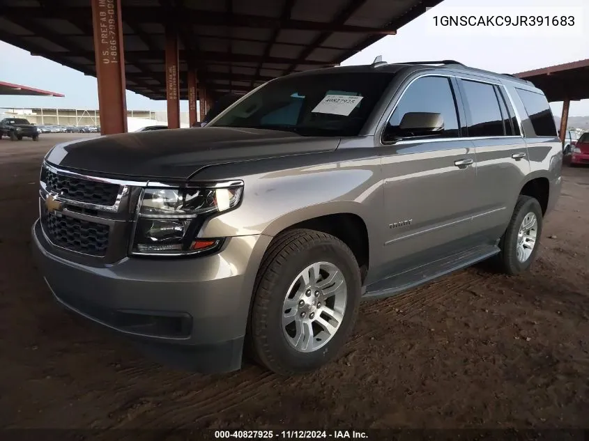 2018 Chevrolet Tahoe Ls VIN: 1GNSCAKC9JR391683 Lot: 40827925