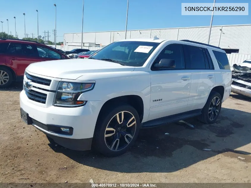 2019 Chevrolet Tahoe Premier VIN: 1GNSCCKJ1KR256290 Lot: 40570912