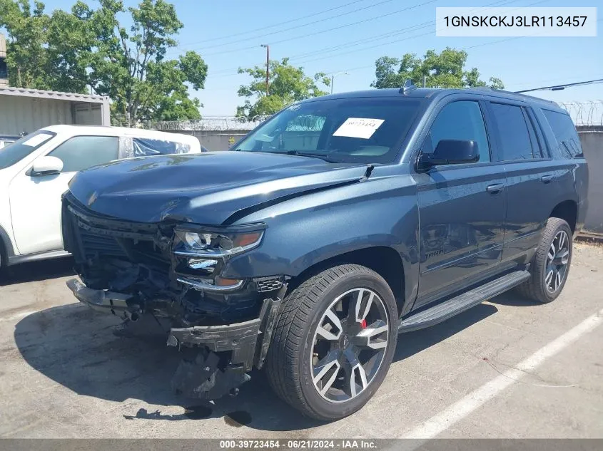 2020 Chevrolet Tahoe 4Wd Premier VIN: 1GNSKCKJ3LR113457 Lot: 39723454