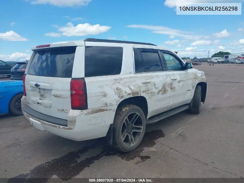 2020 Chevrolet Tahoe 4Wd Lt VIN: 1GNSKBKC6LR256298 Lot: 39807928