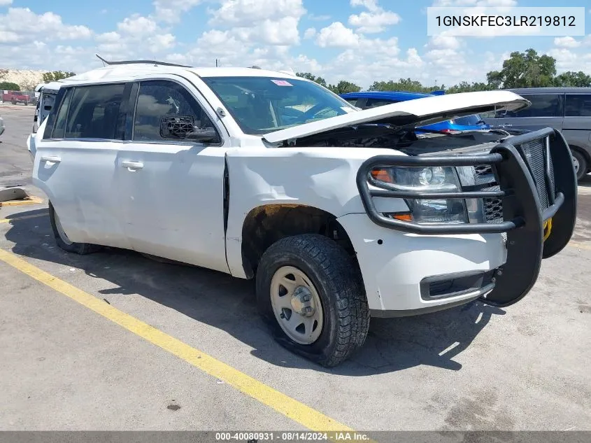 2020 Chevrolet Tahoe 4Wd Commercial Fleet VIN: 1GNSKFEC3LR219812 Lot: 40080931