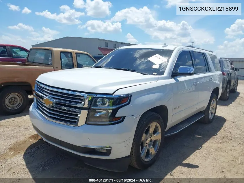 2020 Chevrolet Tahoe 2Wd Premier VIN: 1GNSCCKCXLR215899 Lot: 40128171