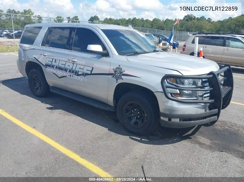 2020 Chevrolet Tahoe 2Wd Commercial Fleet VIN: 1GNLCDEC7LR122859 Lot: 40436602