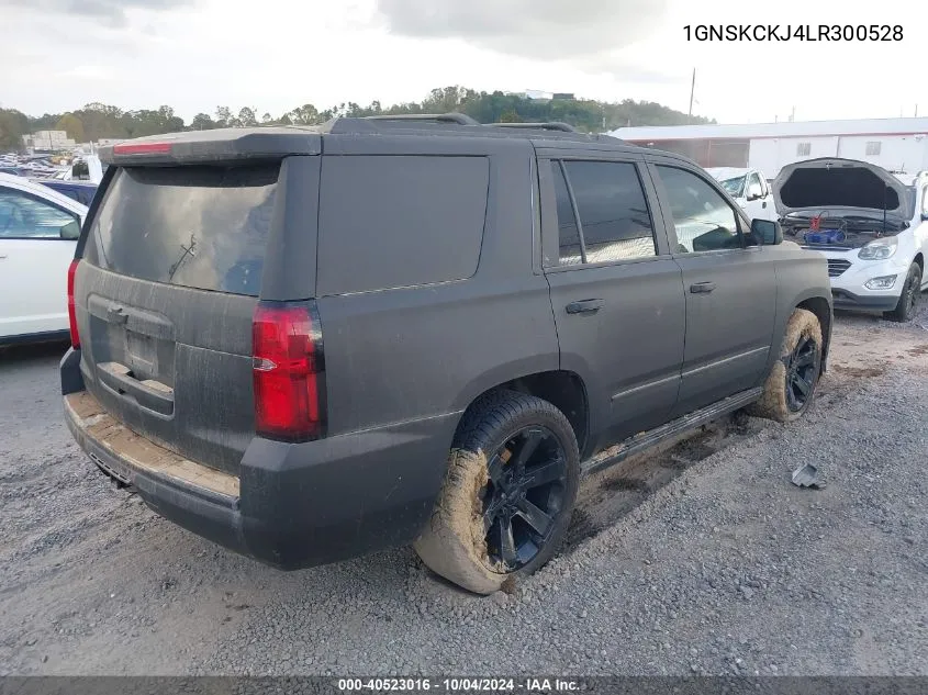 2020 Chevrolet Tahoe 4Wd Premier VIN: 1GNSKCKJ4LR300528 Lot: 40523016