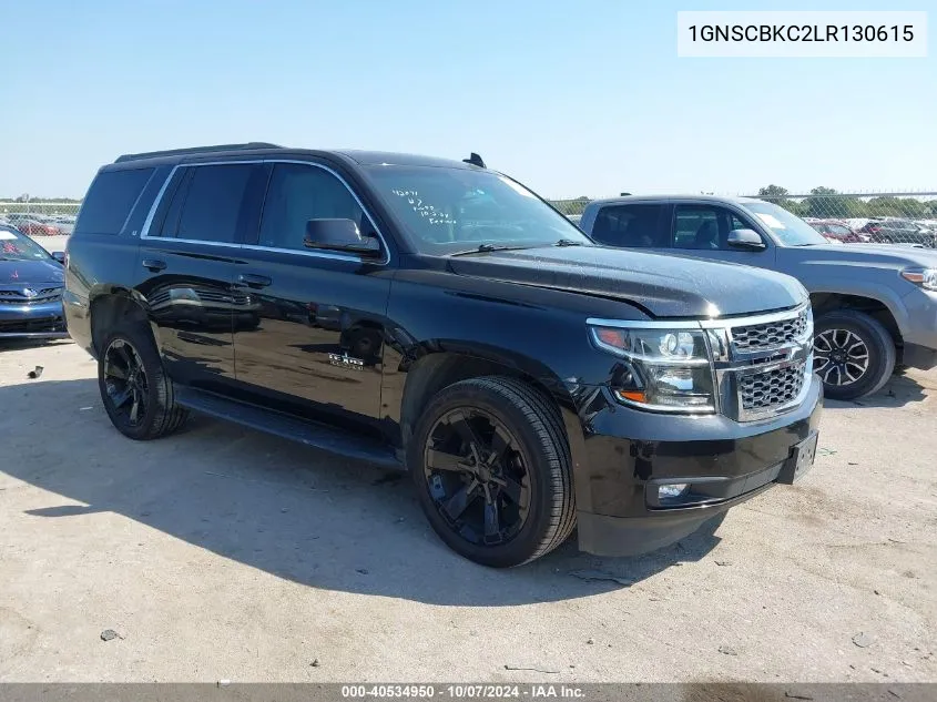 2020 Chevrolet Tahoe C1500 Lt VIN: 1GNSCBKC2LR130615 Lot: 40534950