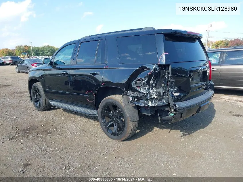 2020 Chevrolet Tahoe 4Wd Premier VIN: 1GNSKCKC3LR128980 Lot: 40555685