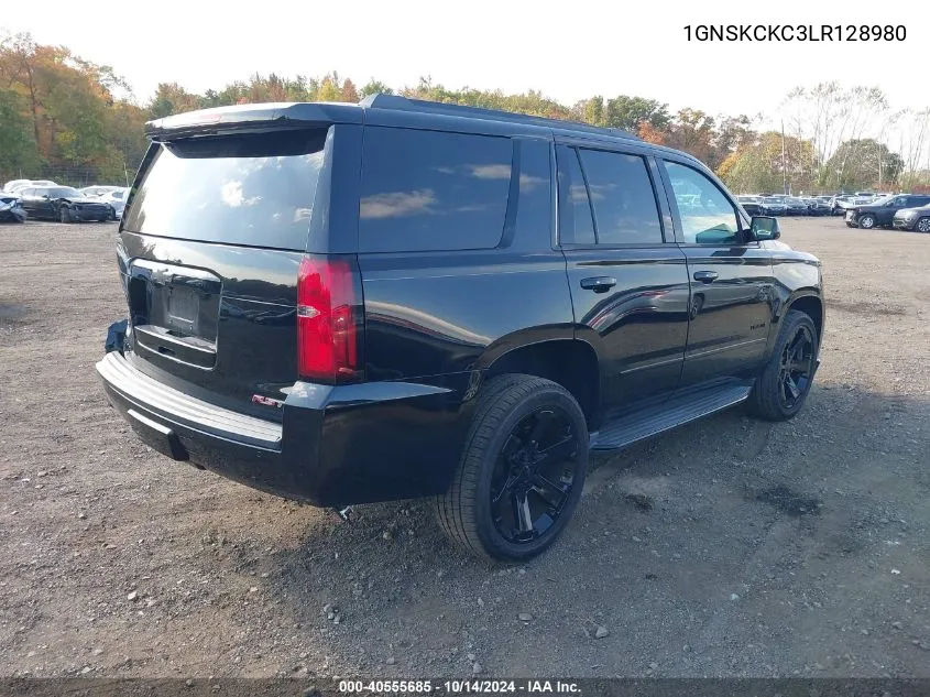 2020 Chevrolet Tahoe 4Wd Premier VIN: 1GNSKCKC3LR128980 Lot: 40555685