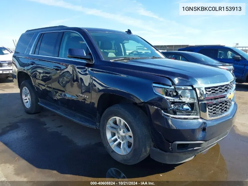 2020 Chevrolet Tahoe 4Wd Lt VIN: 1GNSKBKC0LR153913 Lot: 40608824