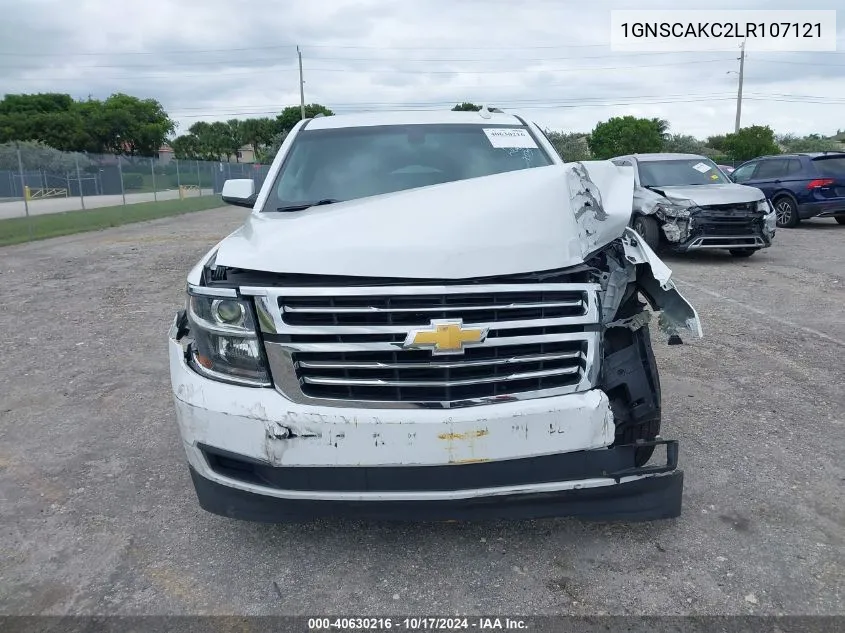 2020 Chevrolet Tahoe 2Wd Ls VIN: 1GNSCAKC2LR107121 Lot: 40630216