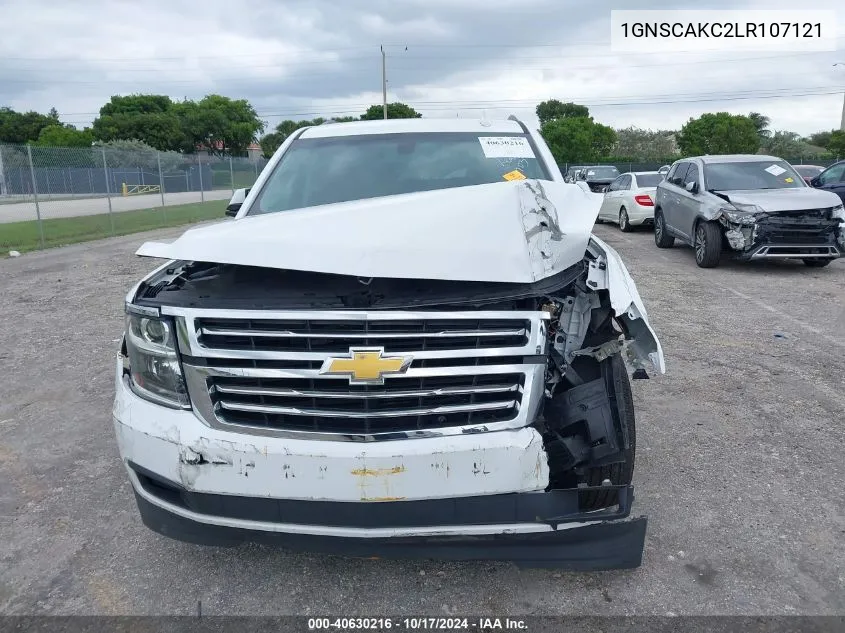 2020 Chevrolet Tahoe 2Wd Ls VIN: 1GNSCAKC2LR107121 Lot: 40630216