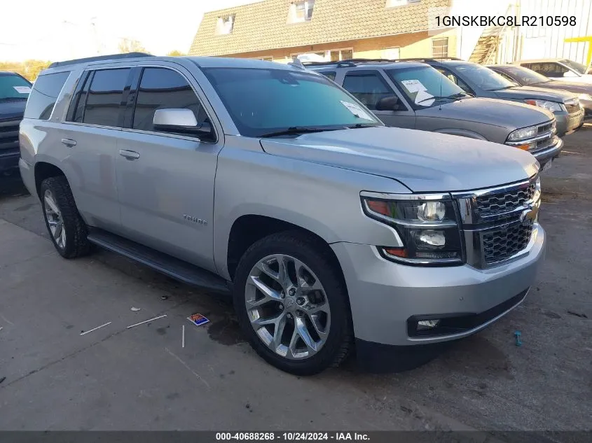 2020 Chevrolet Tahoe 4Wd Lt VIN: 1GNSKBKC8LR210598 Lot: 40688268