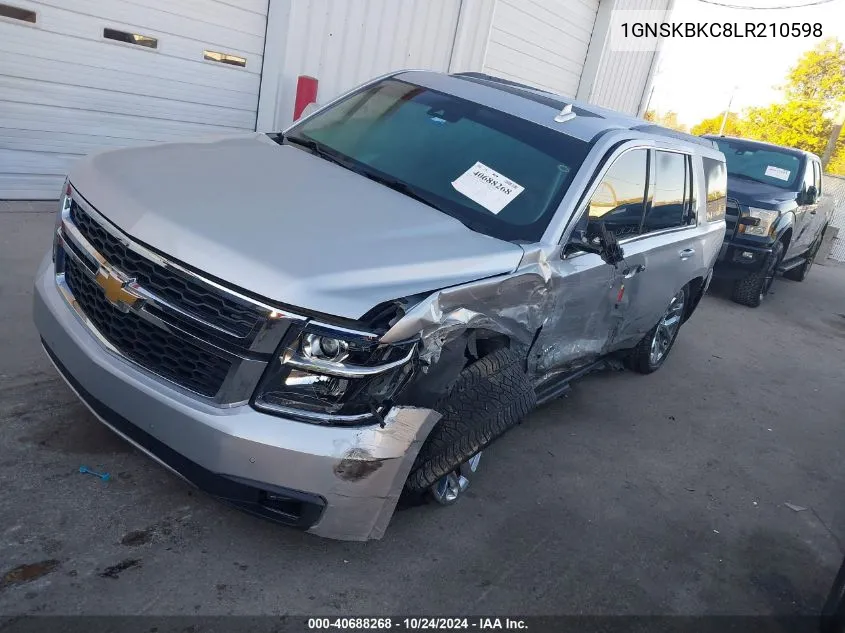 2020 Chevrolet Tahoe 4Wd Lt VIN: 1GNSKBKC8LR210598 Lot: 40688268