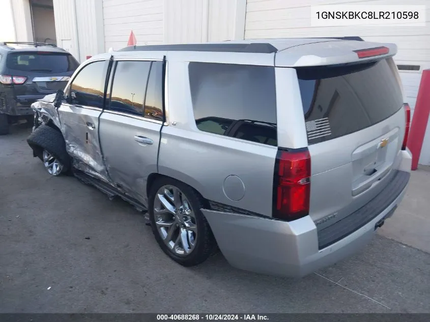 2020 Chevrolet Tahoe 4Wd Lt VIN: 1GNSKBKC8LR210598 Lot: 40688268