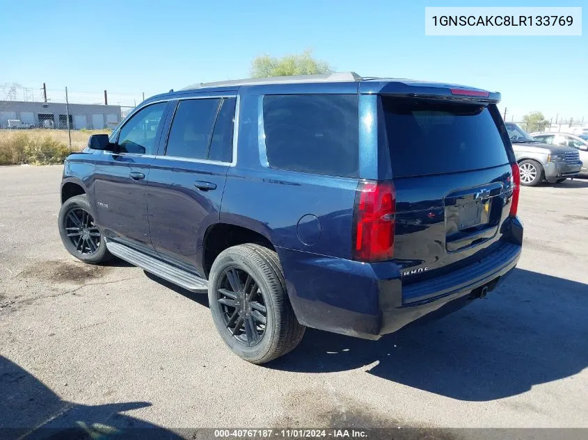 2020 Chevrolet Tahoe 2Wd Ls VIN: 1GNSCAKC8LR133769 Lot: 40767187