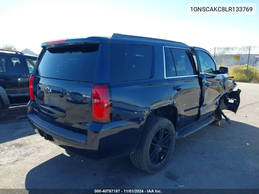 2020 Chevrolet Tahoe 2Wd Ls VIN: 1GNSCAKC8LR133769 Lot: 40767187