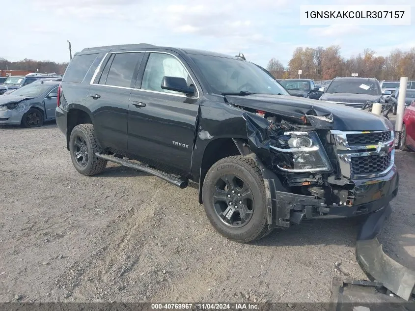 1GNSKAKC0LR307157 2020 Chevrolet Tahoe 4Wd Ls