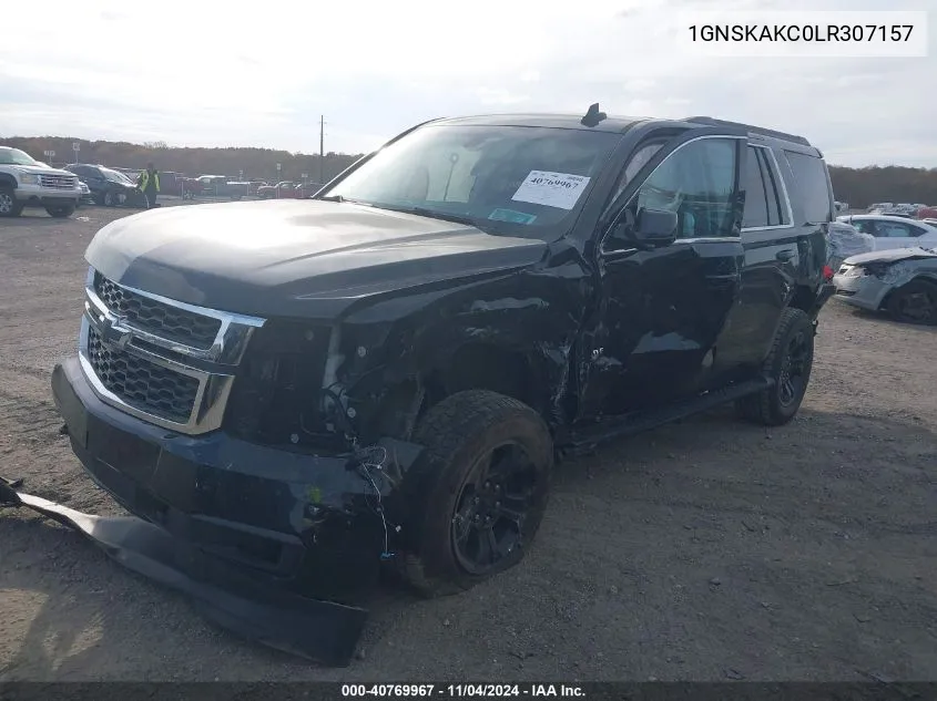 1GNSKAKC0LR307157 2020 Chevrolet Tahoe 4Wd Ls