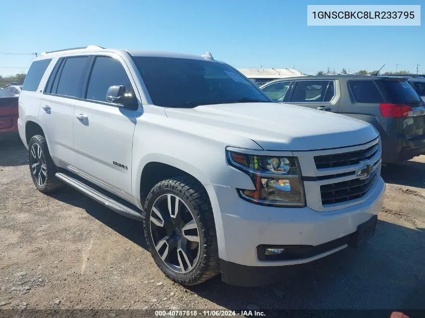 2020 Chevrolet Tahoe 2Wd Lt VIN: 1GNSCBKC8LR233795 Lot: 40787518