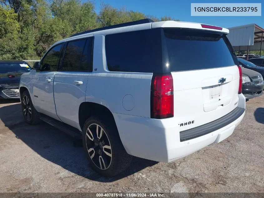 2020 Chevrolet Tahoe 2Wd Lt VIN: 1GNSCBKC8LR233795 Lot: 40787518