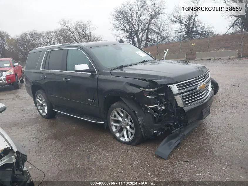 2020 Chevrolet Tahoe 4Wd Premier VIN: 1GNSKCKC9LR138669 Lot: 40800766