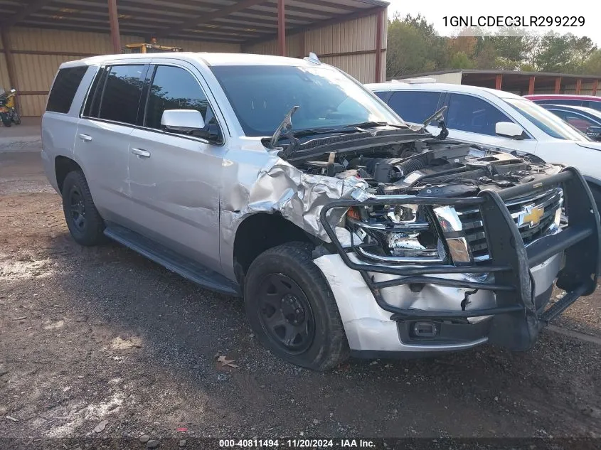 2020 Chevrolet Tahoe 2Wd Commercial Fleet VIN: 1GNLCDEC3LR299229 Lot: 40811494